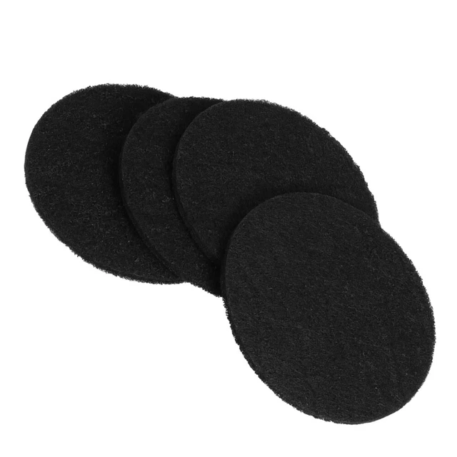 4 piezas filtro de repuesto de carbón cambio de filtro filtro de carbón cubo de basura