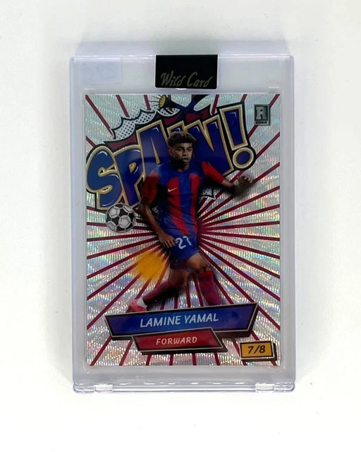 2024 WILD CARD Lamine Yamal Comix Lamine Yamal RC SPAIN 8 0 88 2024 WILD CARD Lamine Yamal Comix Lamine Yamal RC SPAIN 8 0 88
