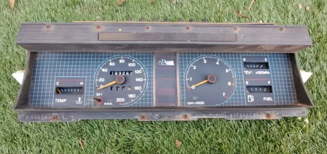 191263 klm HOLDEN VDO VL TACHO COMMODORE GMH DASH INSTRUMENT CLUSTER