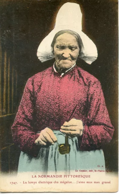 Picturesque Normandy Postcard // N° 1747