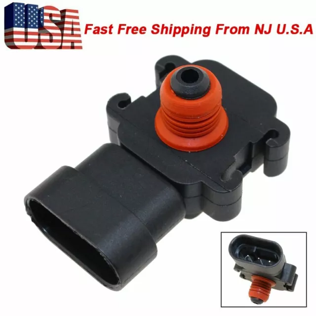 1BAR MAP Sensor C/K 1500 2500 3500 Pickup Silverado Sierra Suburban Tahoe Yukon