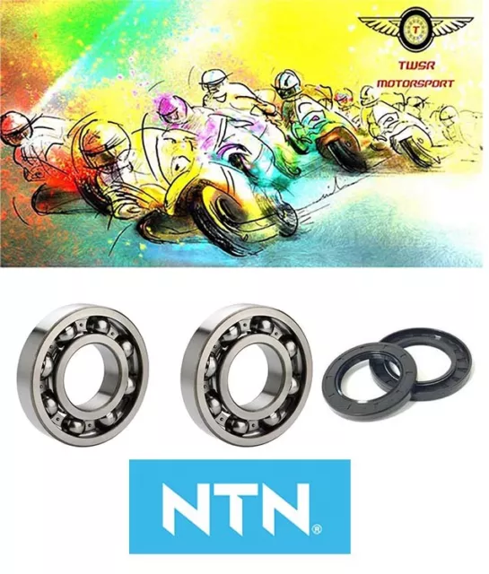 NTN Piaggio Zip 50cc Heavy Duty Crank Bearings & Seals 2000 - 2013 2