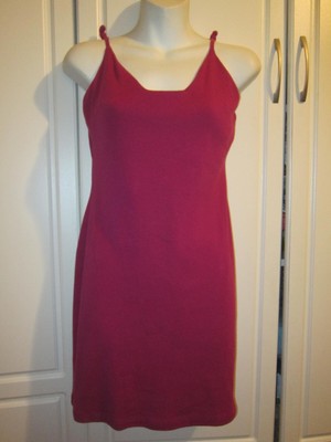 Woman Victoria's Secret Moda International Fuchsia Pink Bra Top Dress Size XS