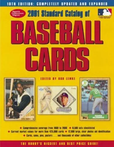 Standard Catalog of Baseball Cards by Bob Lemke