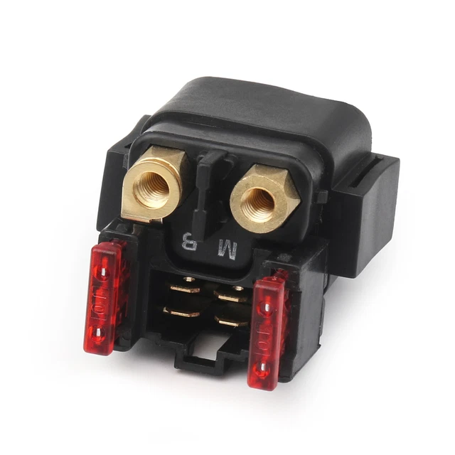 MOTO1988 - Relé de arranque solenoide compatible con Honda 450ES 450S