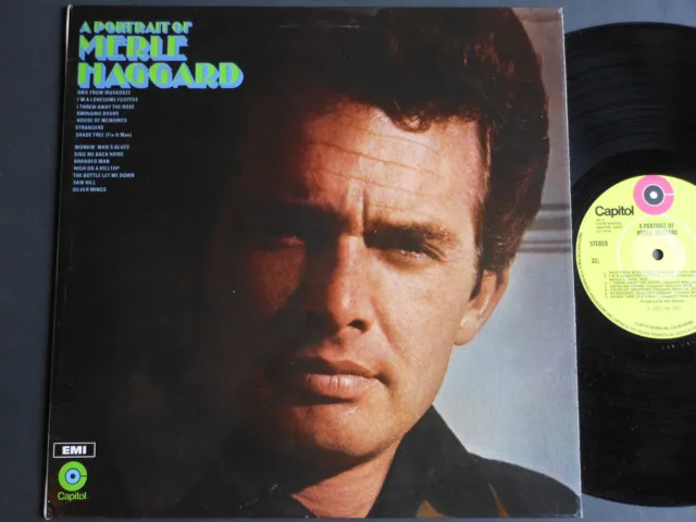 MERLE HAGGARD A Portrait Of Merle Haggard album vinyle 12 pouces 1970 ...