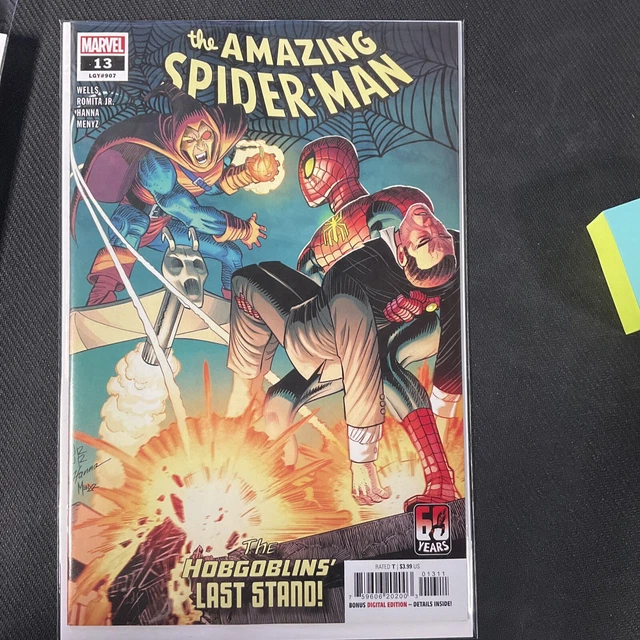 The Amazing Spider-Man #13 John Romita Jr. 1st Gold Goblin 2022 NM Gemini 1052
