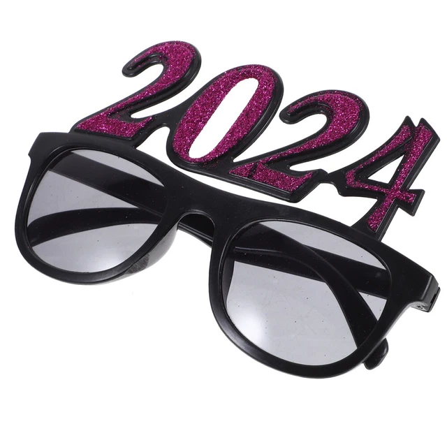 2024 NEW YEAR Party Glasses 2024 Sunglasses 2024 Eyeglasses Prop £9.52