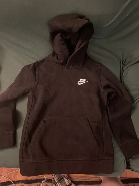 Nike Pull Over Hoodie Youth Large (size 7) Black
