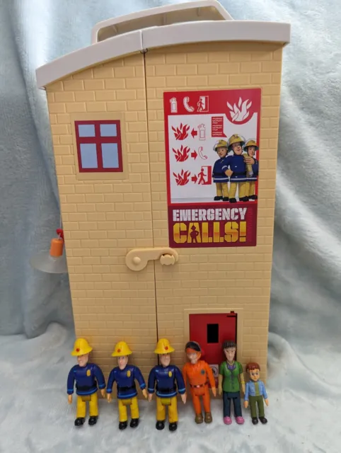 Fireman Sam Fire Rescue Centre playset bundle with figures