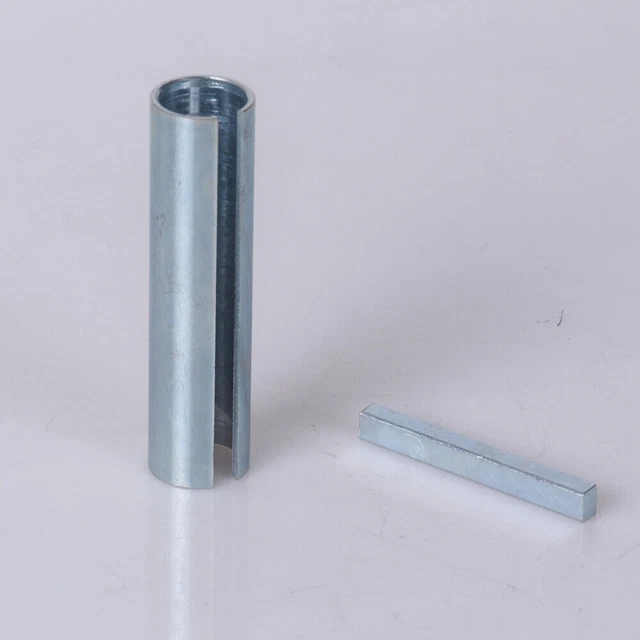 thumbnail image 2 of 5/8 X 3/4 X 3 Shaft Adapter Pulley Bore Reducer Sleeve – Stainless Steel – W/ Keyway – Max Motosports 374282 2 of 5