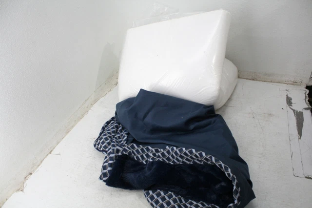 Furhaven Orthopedic Dog Bed Large w Removable Bolsters Washable Cover Blue
