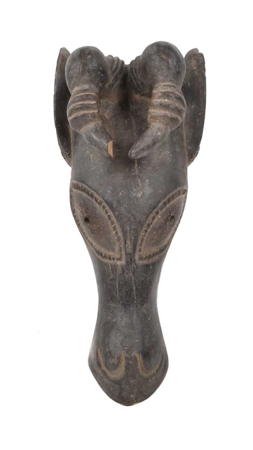 Bamun Bush Cow Wood Carved Mask Cameroon 2