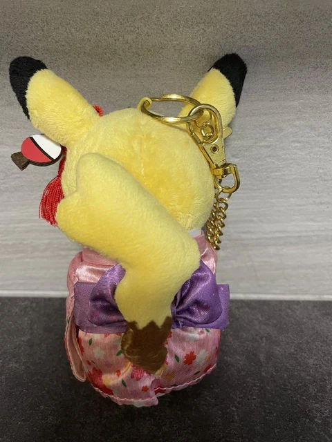 Peluche Pokémon Pikachu Maschio - Hannari Tea Party, Originale Giapponese, 22x16,5x14 Cm - 2