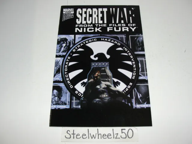 Secret War From The Files Of Nick Fury #1 Comic Marvel 2005 Special Edition 1st