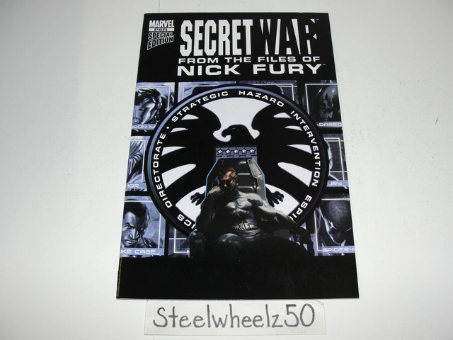 Secret War From The Files Of Nick Fury #1 Comic Marvel 2005 Special Edition 1st