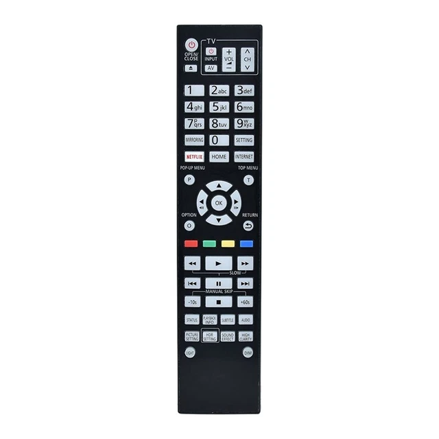 Remote Control for  DMP-UB700 DMP-UB704 N2QAYA000172 DP-UB9000 DP-UB9000-K5602