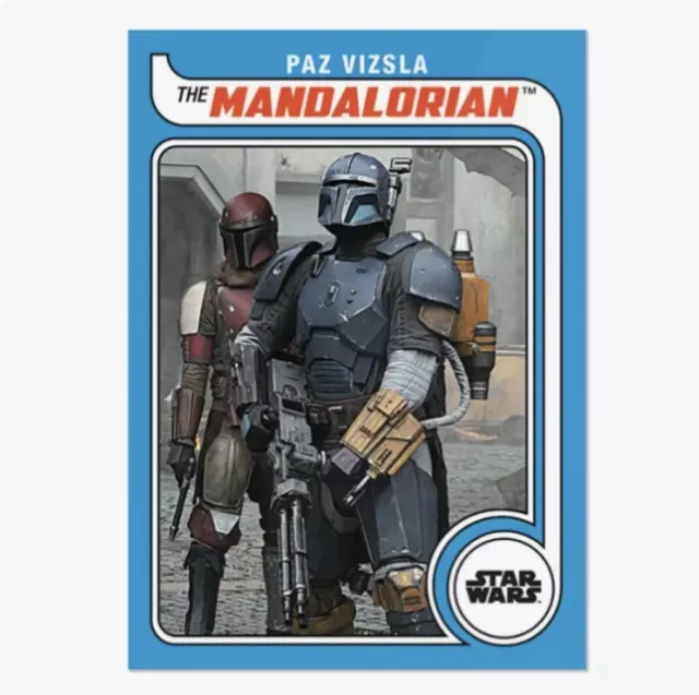 2023 TOPPS Throw Back Thurs Star Wars 32  PAZ VIZSLA DIN DJARIN KOSKA REEVES Set