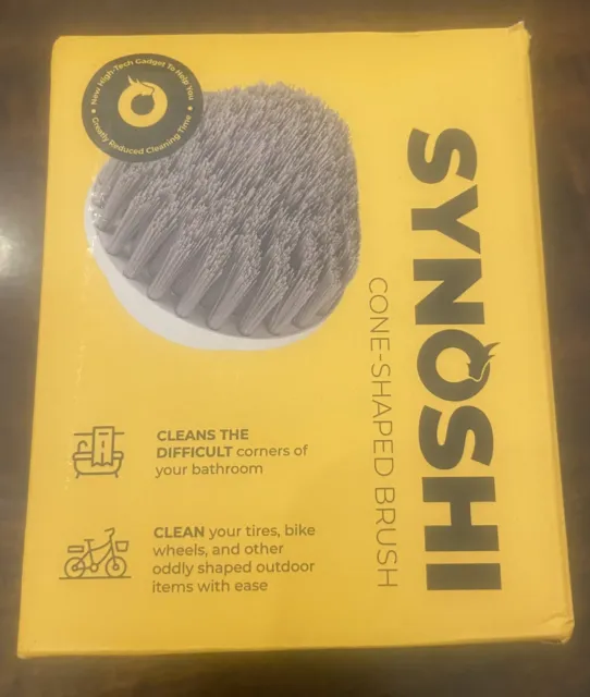  SYNOSHI  Cone Brush Heads (2 Units) for Electric Spin