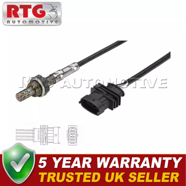 Front Lambda Oxygen Sensor Fits Vauxhall Astra Zafira Meriva 1.6 4 Wire