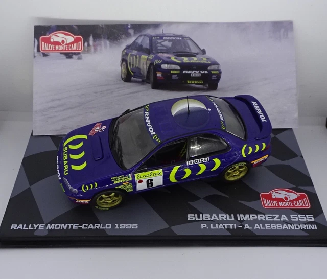 SUBARU IMPREZA WRC RALLYE MONTE CARLO 1997 P. LIATTI ALTAYA 1