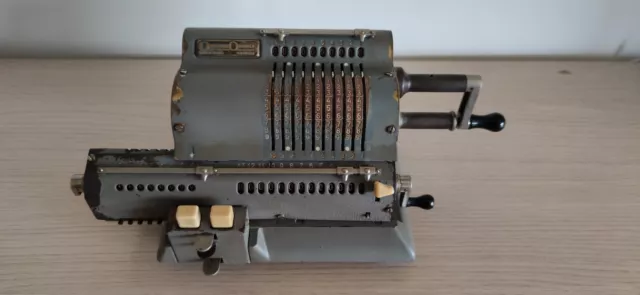 Calculadora Original Odhner, Modelo 107, Funciona, Ver Descripcion Y Video