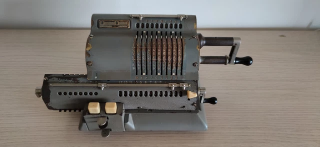 Calculadora Original Odhner, Modelo 107, Funciona, Ver Descripcion Y Video