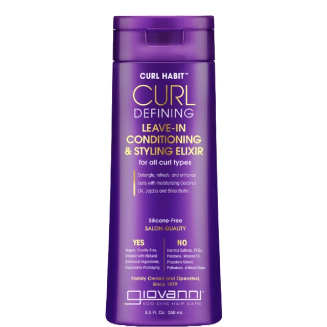 GIOVANNI CURL HABIT Curl Defining LeaveIn Conditioning & Styling