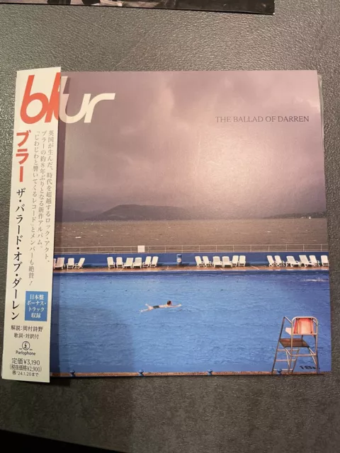 BLUR - The Ballad Of Darren (Japanese Bonus Track Edition with Postcard) - CD