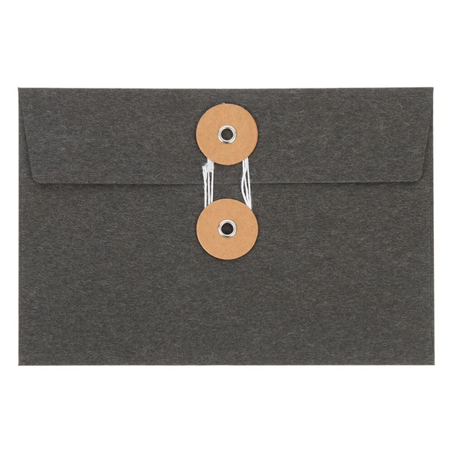 5pcs Thickened String Multifunctional Storage Bags for Student School Postcard