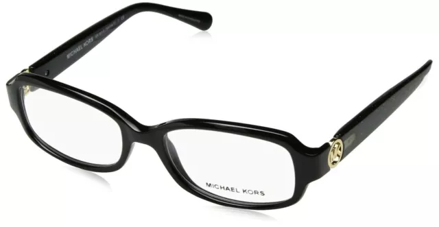 Michael Kors TABITHA V MK8016 Eyeglass Frames 3099-52 - Black/black Glitter