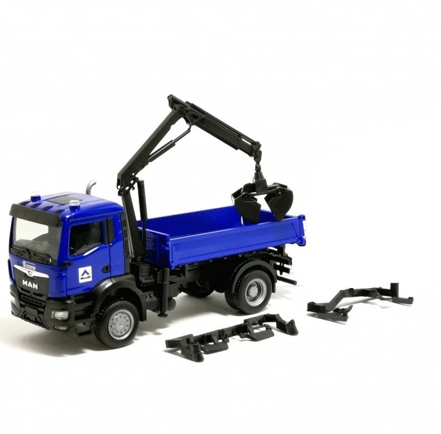 Herpa MAN TGS 33.540 Meiller Ribaltabile 3 Lati 1:87 &ndash; Modellino Usato Cod. 959414