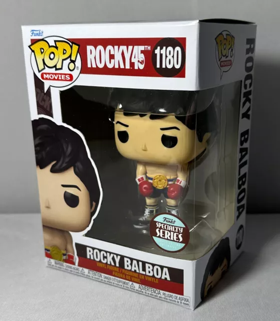Funko pop rocky Balboa 1180 de Rocky 45 th specialty series - Funko