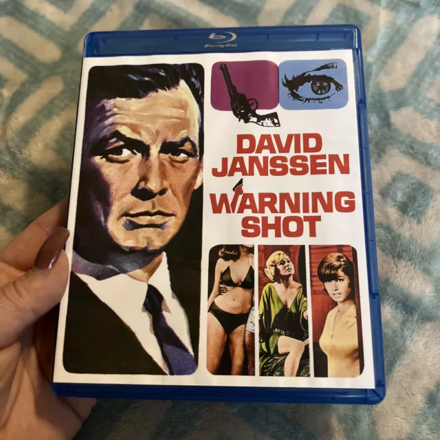 WARNING SHOT Blu-ray 1967 David Janssen. KINO LORBER !!