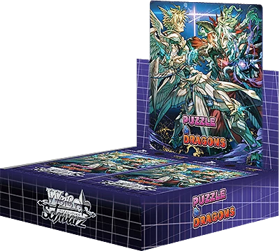 Bianco nero - Puzzle & Dragons Booster Display (16 confezioni) giapponese