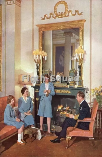 WW2 Picture Photo May 1942 Royal family at home 8037