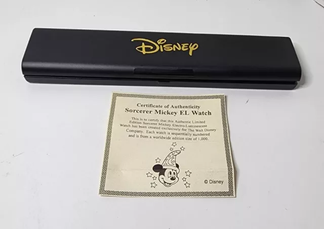 Fantasia's Sorcerer Mickey Limited Edition Disney Watch Chernabog's Hand  Statue