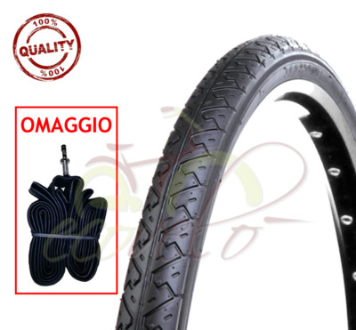 BIC 2 COPERTONI SLICK PER BICICLETTA BICI 26 X 1.40 37-559 PNEUMATICI STRADA MTB 