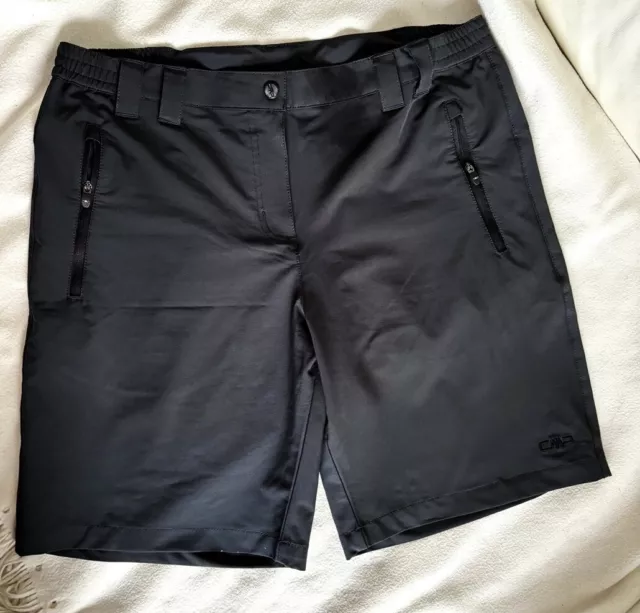 CMP Outdoorshort, Bermuda Gr. L oder Gr. 42, dunkelgrau/fast schwarz