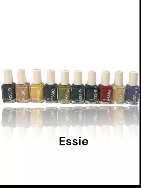 Lote de 10 esmaltes de uñas Essie, varios colores, .40 Fl. Oz. Each