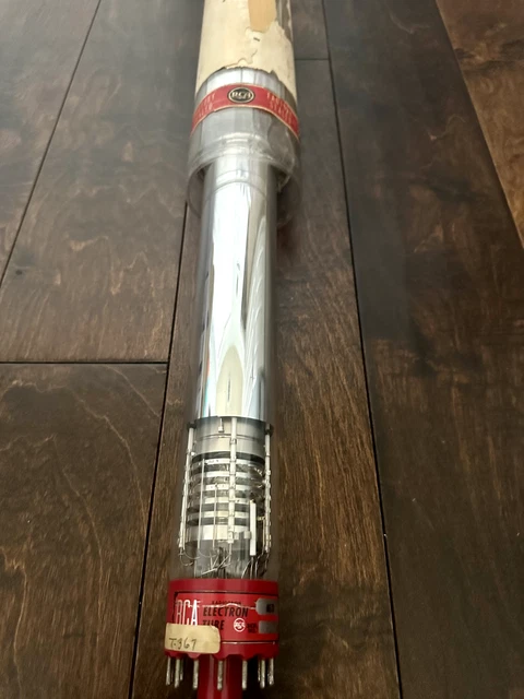 Rare RCA Electron Tube T367 Used to broadcast/taped 1st Moon Landing - 1969