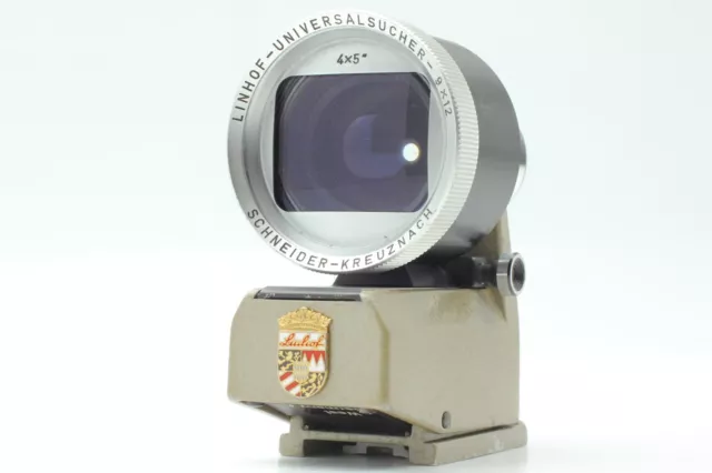 " près De Mint " Schneider Linhof Universel Sucher Vue Viseur 4x5 Et 9x12 Japon