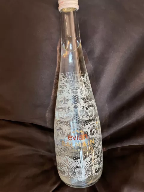 🔥Evian x Virgil Abloh RAINBOW INSIDE Water Glass Bottle *LIMITED  EDITION* 🔥