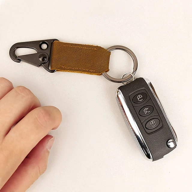 EDC Porte-clés de voiture Mousqueton militaire Boucle de bouche d'aigle 10