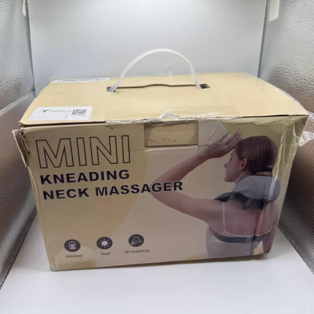 Mini masajeadores de cuello y hombro con calor amasado profundo alivio del dolor