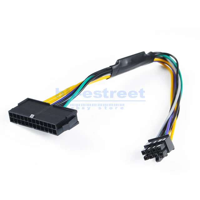 24 PIN TO 8 pin ATX Power Supply Adapter Cable for DELL Optiplex 3020