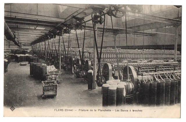CPA 61 - FLERS (Orne) - Spinning of the Planchette - Les Bencs à pinches