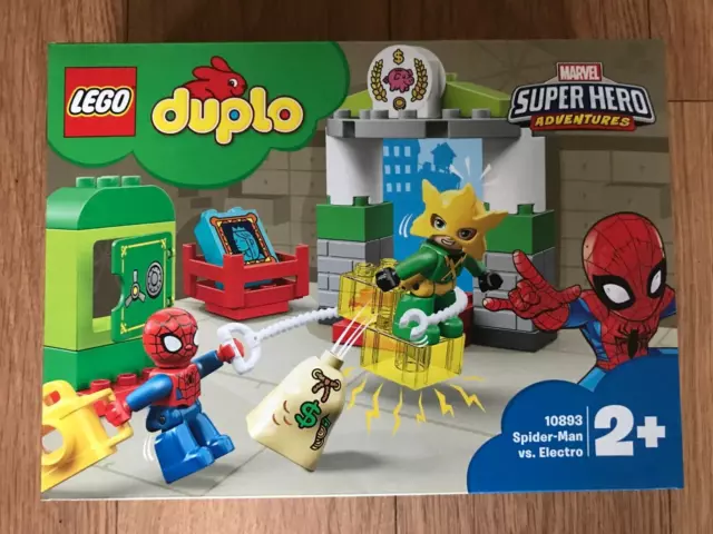 LEGO LEGO (LEGO) Duplo Spider-Man vs. electro 10893 block toy boy 