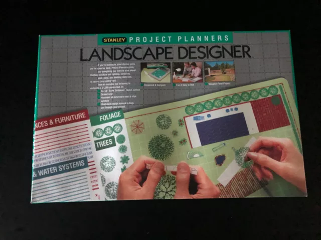 Vintage Stanley Project Planner  Landscape Designer  1988