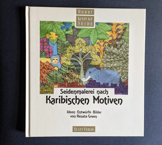 Seidenmalerei nach Karibischen Motiven von Renata Green
